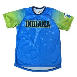 Brute Indiana State Wrestling Association Crossroads America Jersey Shirt Medium